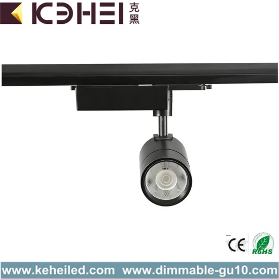 220 Volt LED 20W Track Lights Black Tracklight