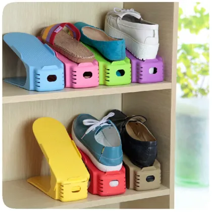 J540 Thick Plastic One-piece Shoe Stand , Shoe Storage Rack