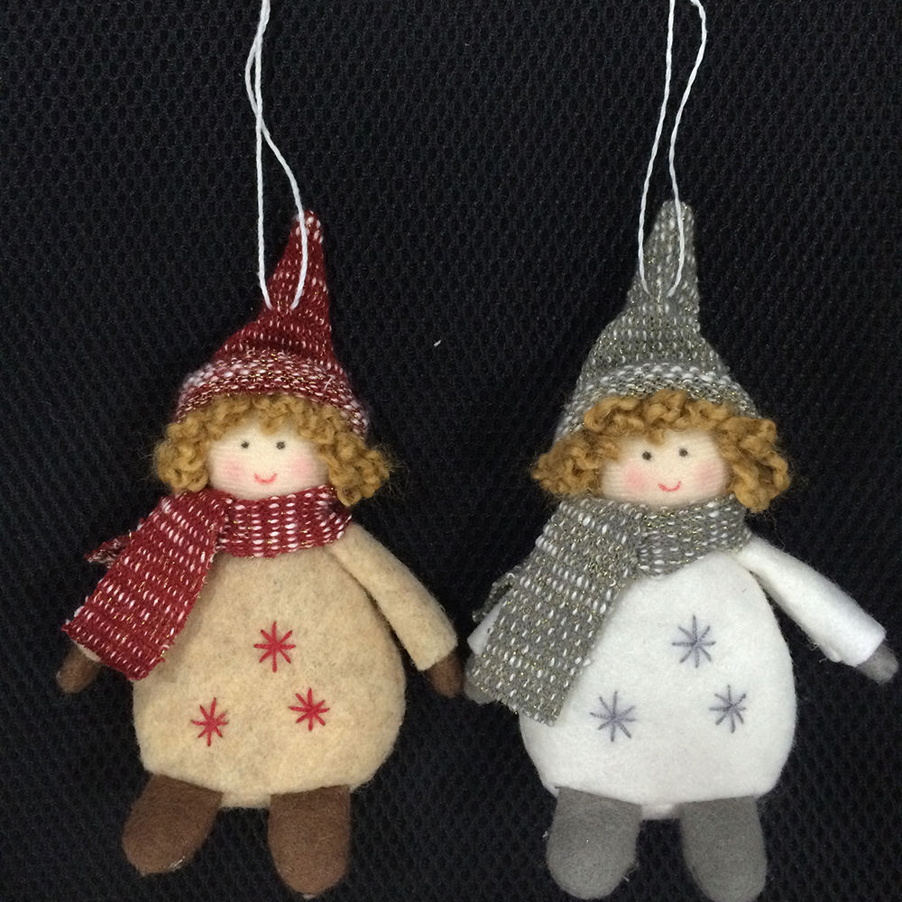 Christmas Hanging Ornaments With Kids Pattern