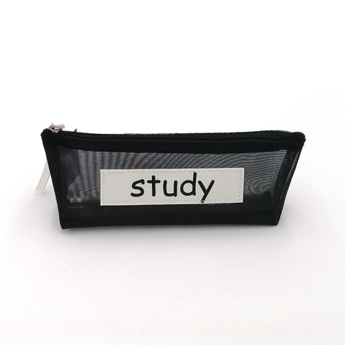 Synonym For Pencil Case Custom simple washable visible mesh pencil case Manufactory