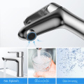 Modern 304 Stainless Steel Hot Cold Basin Faucet