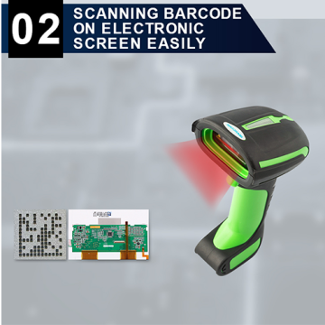 Pos Pharmacy Barcode Scanner Portable 1D 2D Scan