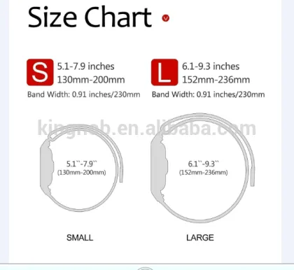 Newest Small Large Silicon Watch Band For Fitbit Blaze Watch Strap