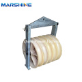 Large Diameter Wheels Power Pulley Cable Stringing Block