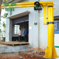 3ton 4m length pillar mounted jib crane