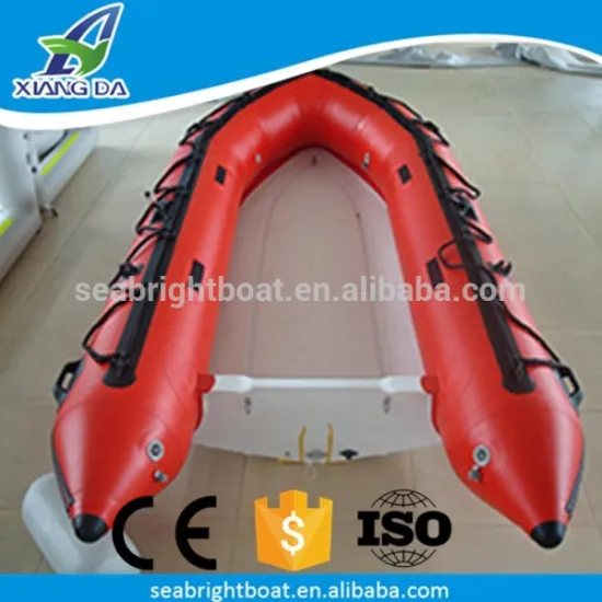 4.7M CE rigid hull fiberglass inflatable boat