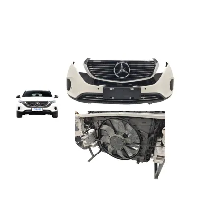 OEM Mercedes-Benz EQC 350 Anti-Collision Beam Headlight Frame Bumper - Used Condition