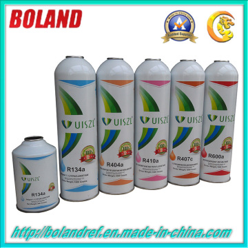 Refrigerant Gas, Freon Gas, R134A, R22, R407c. R600A Small Can Gas