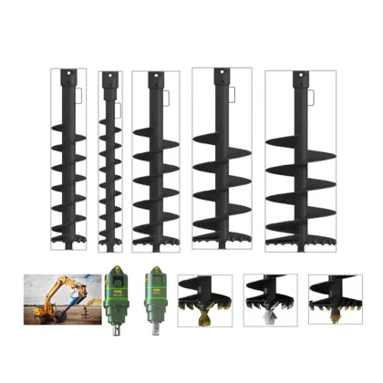 TYSIM Professional Screw Mini Excavator Pile Driver Drilling Parts