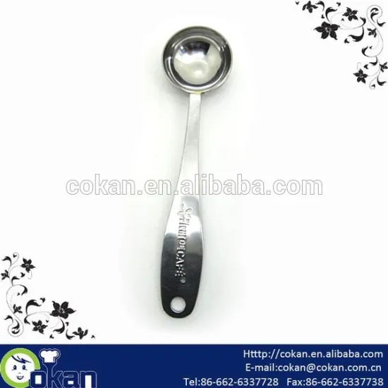 Stainless steel coffee measuring spoon,coffee spoon,coffee scoop CK-S079