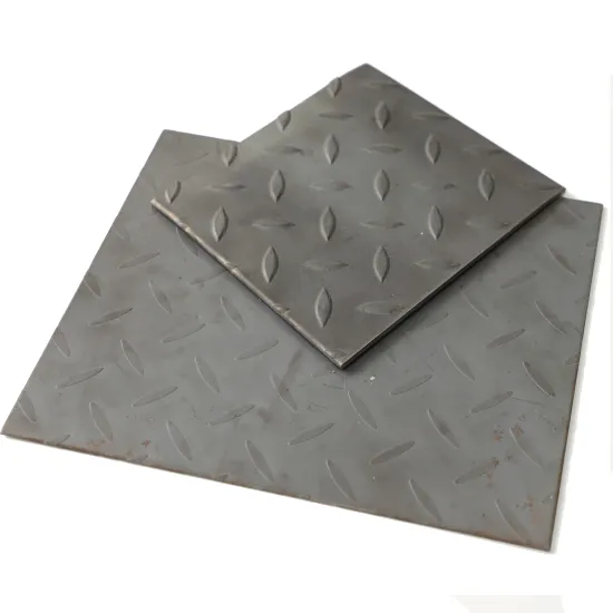 Low Price Q235 SS400 MS Diamond Steel Sheet - Mild Carbon Steel & HR Checkered Iron Sheet