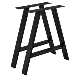 Trapezoid Frames Coffee Dining Metal Table Legs