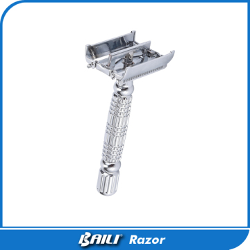Weidi shaving set,metal handle double edge bulk razors with safety razor head