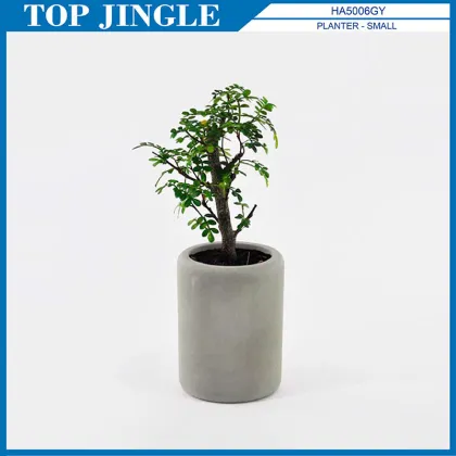 Home Living Design Decorative White Cement planter pot