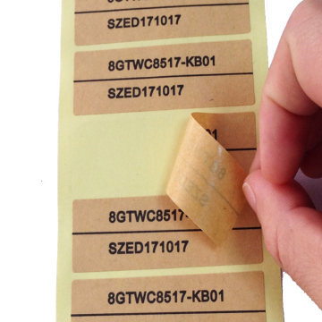 Custom Logo Stickers for Packing Boxes - Kraft Paper Labels for Shipping and Sealing
