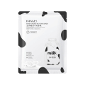 Immagini idratante e levigatura della maschera del latte