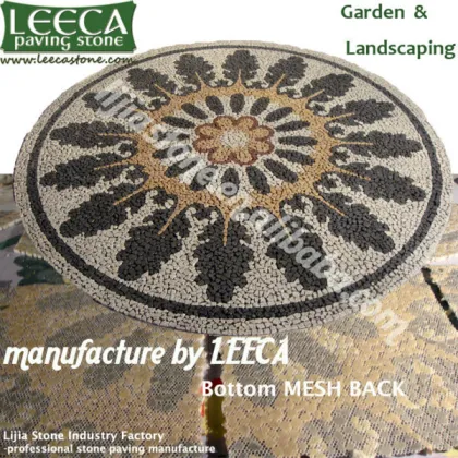 Tai chi pattern fountain paving stone