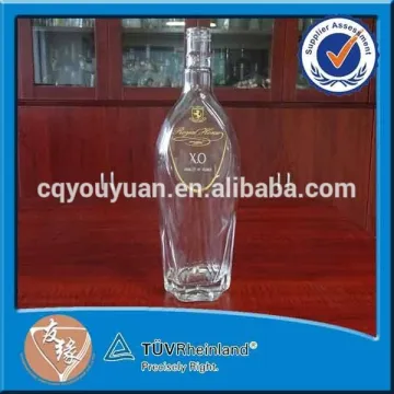 Extra flint food grade VSOP brandy 1.5l glass bottle