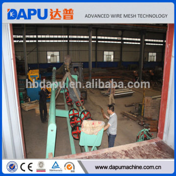 PLC chain link driveway gate making machine on sale