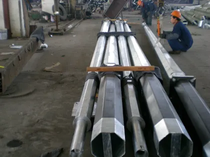 Yixing Galvanized Powder Coating Street Lighting Pole