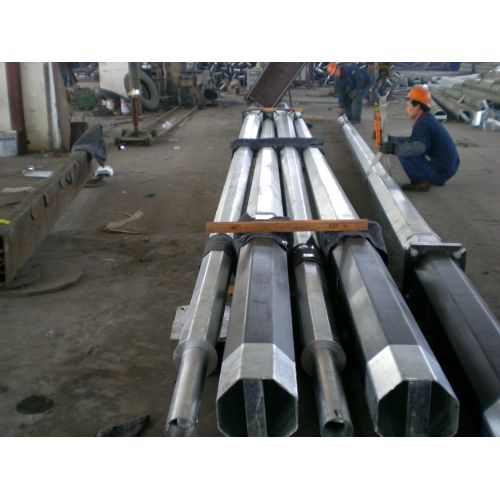 Bài viết ánh sáng bằng thép mạ kẽm 8 mét