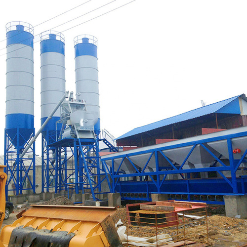 Export to South Africa HZS35 Concrete Batching Plant