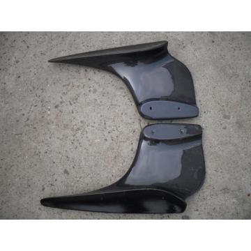 Toyota Style Rear Spoiler Legs (Pair) carbon Fiber