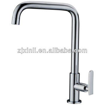 High Quality Brass Kitchen Cold Water Tap, Polish and Chrome Finish, Deck Mounted