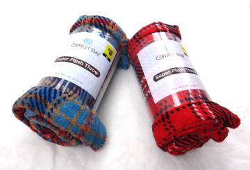 Classics Checker Fleece Blanket
