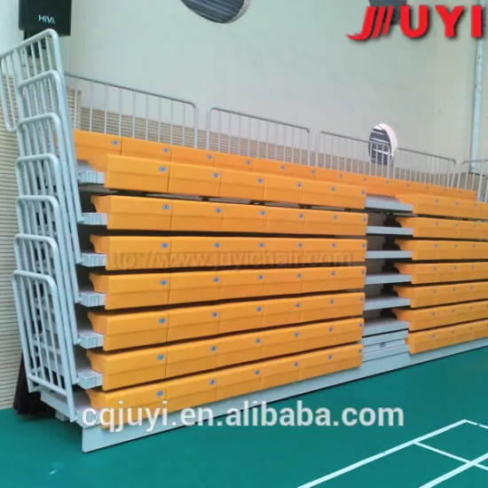 JY-750 retractable bleacher retractable grand stand stadium sports Retractable Stadium Seating retractable platform telescoping