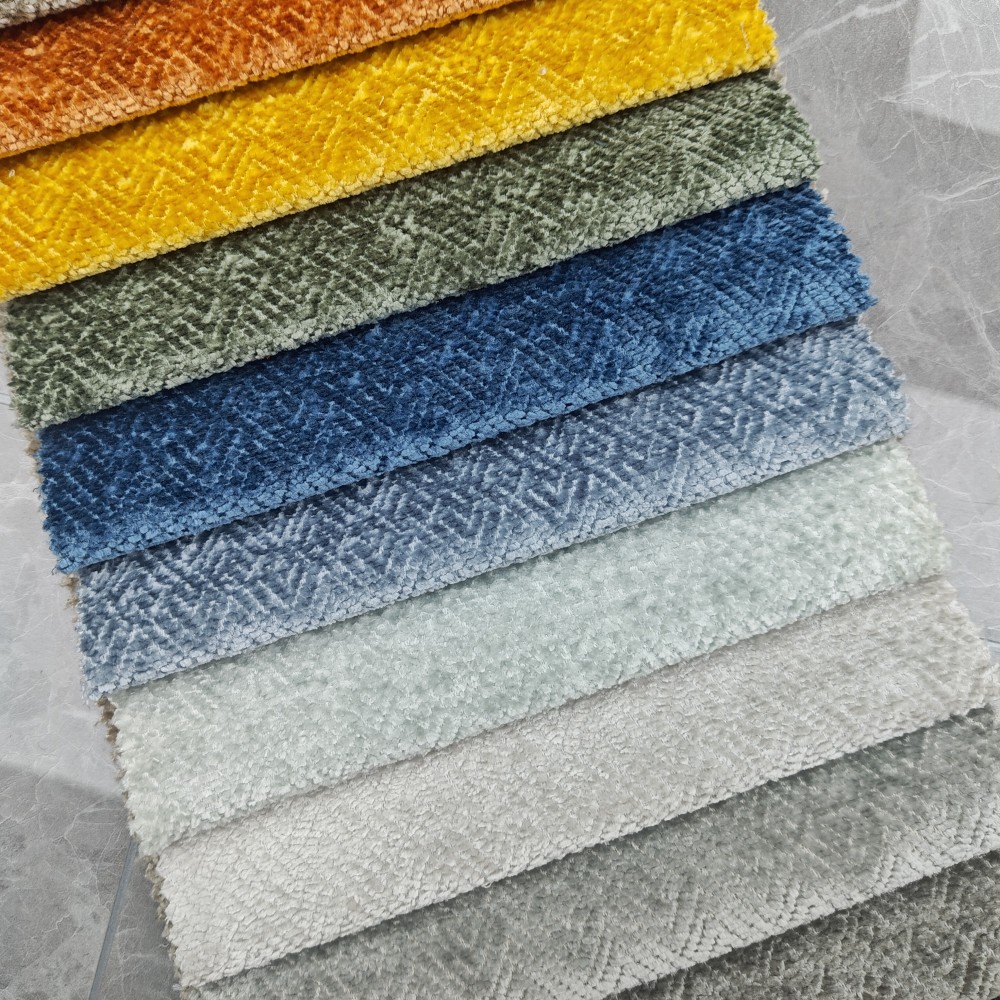 Modern Polyester Shaneel Sofa Fabric