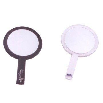 Custom Round Plastic Hand Mirror - Perfect Wedding Gift Idea with Double-Sided Cosmetics Function