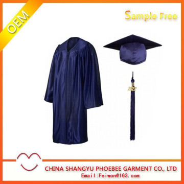 Hot sell children graduation gown cap and tassels