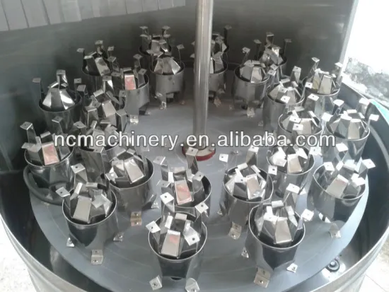 Semi automatic rotary bottle washing machine