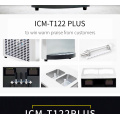 Hoge productie, roestvrijstalen ijsmachine ICM-T338
