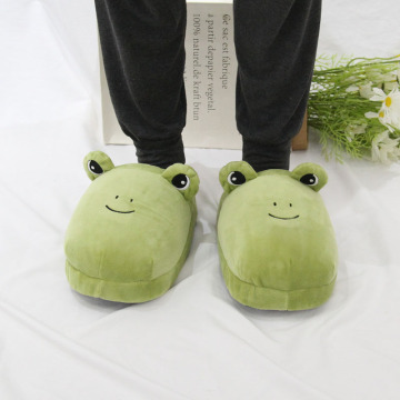 Frog Shaped Soft Foaming Slippers for Women