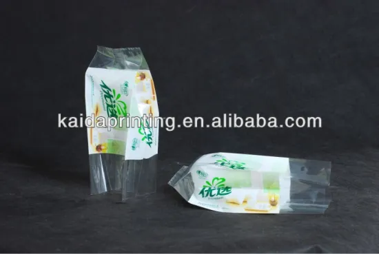 plastic packaging for toilet paper bag,good barrier,easy sealing and filling