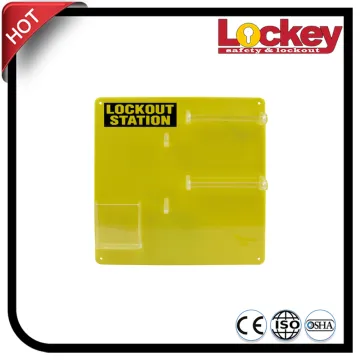 Electrical Lockout Tagout 36 Locks Kit Station