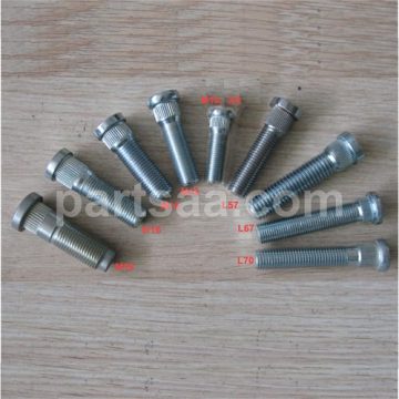 customized knurled wheel studs