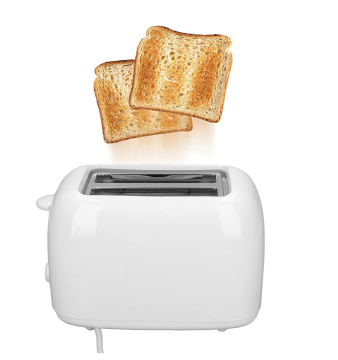 Compact 2-Slice Bread Toaster Machine: A Convenient Double-Sided Mini Breakfast Maker