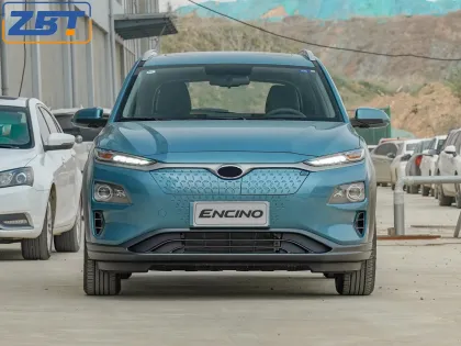 China New Energy Vehicle Encino Kona Small Smart EV Electric Autos Intelligent Car 4X2 2WD SUV with Ternary Lithium Battery