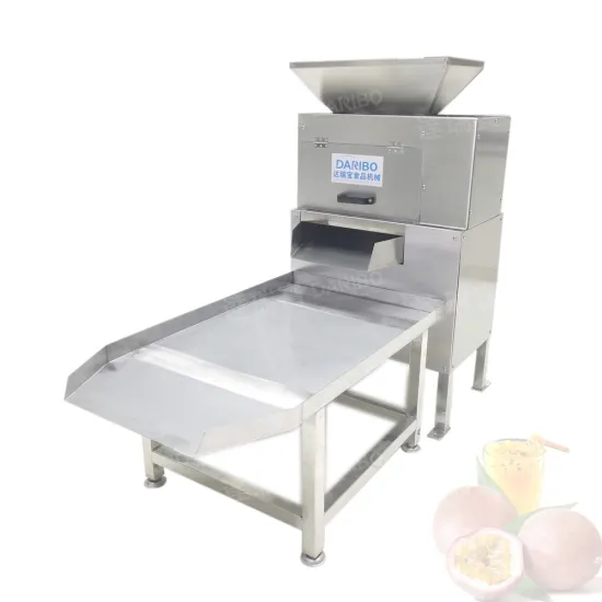 Unique Fresh Passion Fruits Processing Machinery