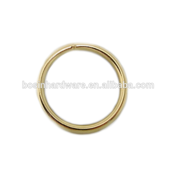 Fashion High Quality Metal Brass Welded Round Ring