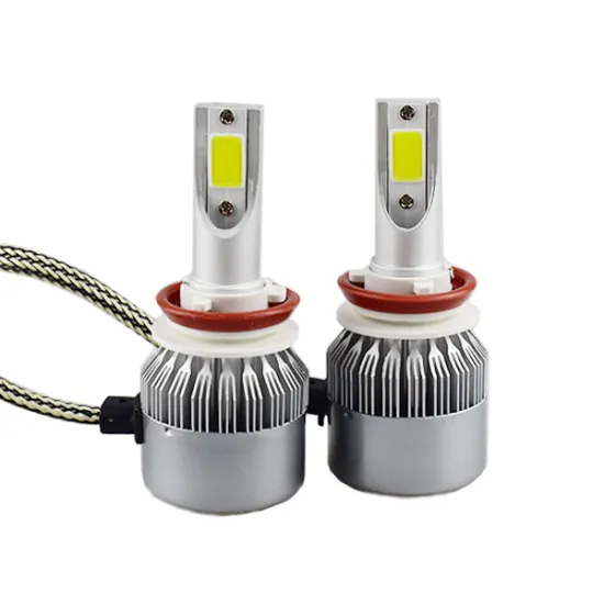 Wholesale Auto Lighting System: C6 LED Headlights H8 H9 H11 4800LM 36W 6000K Aluminum Waterproof