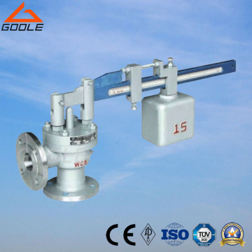 Angle Type Single-Lever Safety Valve (GA41H)