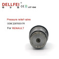 Limitador de presión del riel de combustible 226705317R para Renault