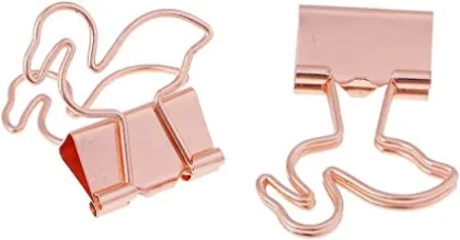 Creative Flamingo Paper Clips and Binder Clamps