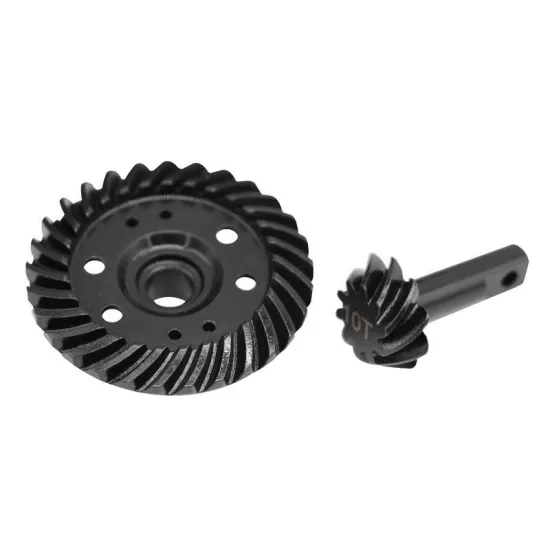 Hot Racing Emaxx Tmaxx 3.3 Steel Differential Ring/Pinion Gear SRVO1029T for Traxxas