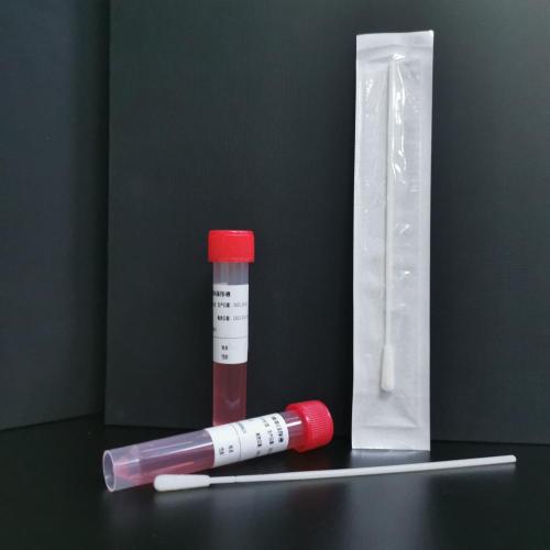 Disposable viral sampling kit inactivated solution
