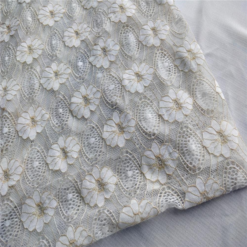 Metallic Lace Knitting Fabric